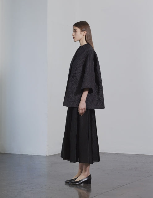 Pleated jacket in Quilt