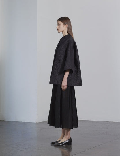 Pleated jacket in Quilt