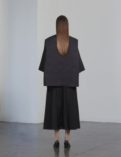 Pleated jacket in Quilt