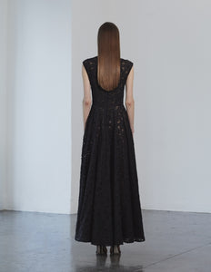 A-Line voluminous Laize dress