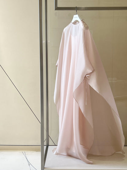 Classic caftan in silk organza